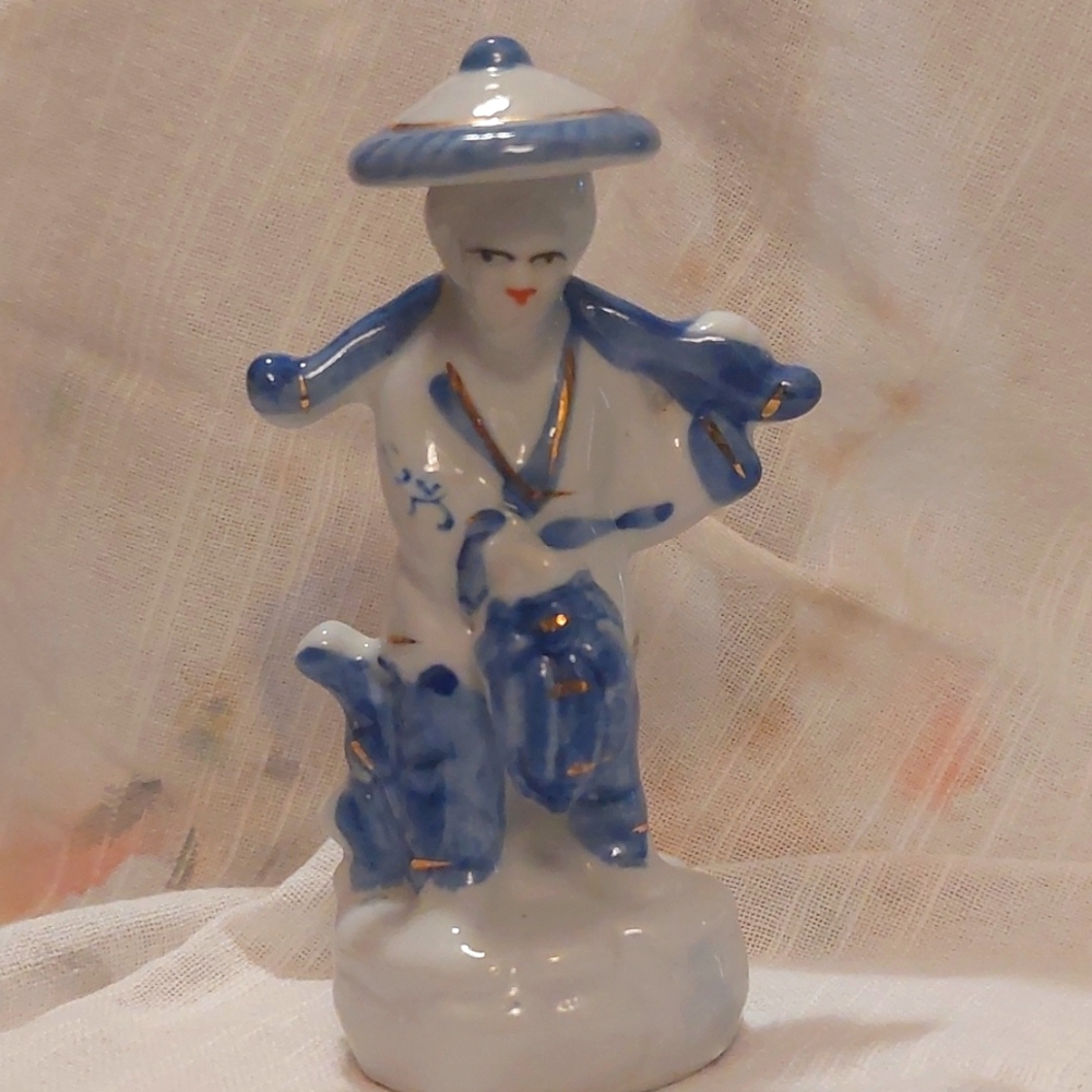 Fisherman Figurine